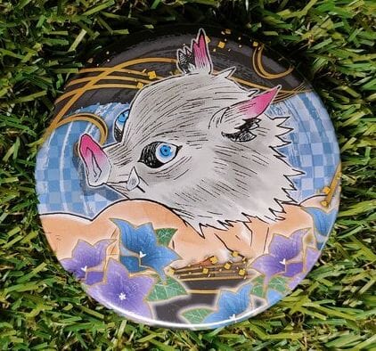 Demon Slayer Inosuke Button Nippon4U