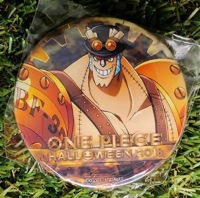 One Piece Franky Button Nippon4U