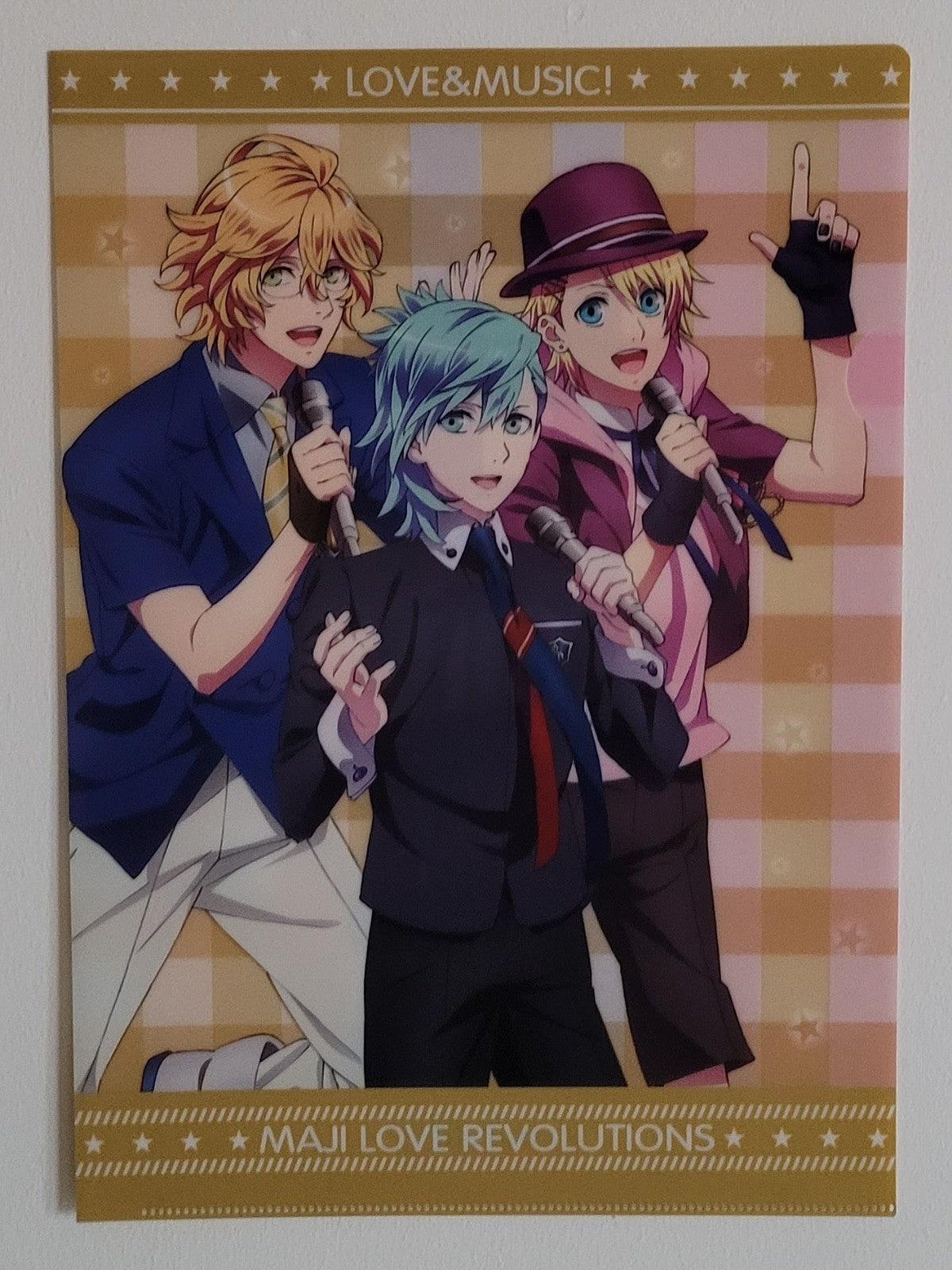 Uta no Prince-sama Natsuki & Ai & Syo Clearfile Nippon4U