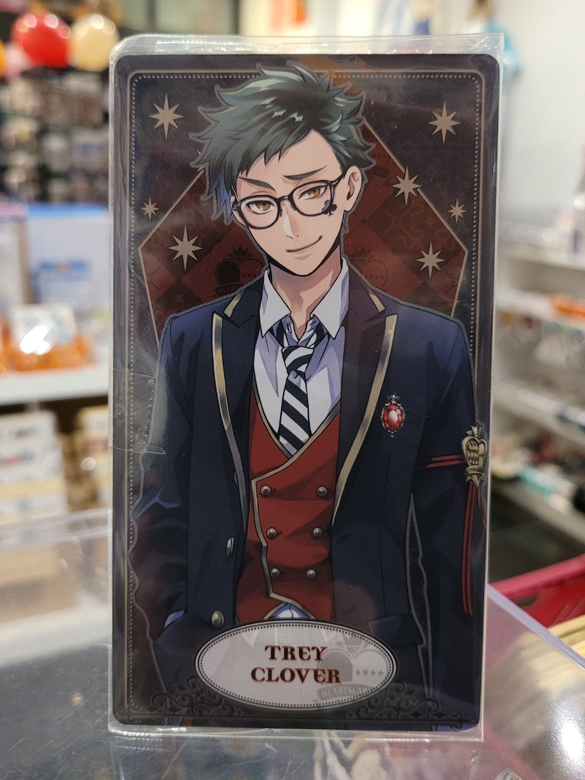 Twisted Wonderland Trey Clover große Sammelkarte Nippon4U