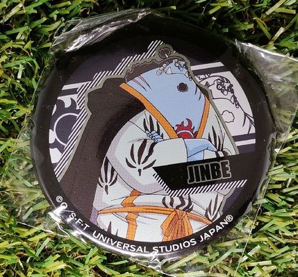 One Piece Jinbe Universal Studios Button Nippon4U