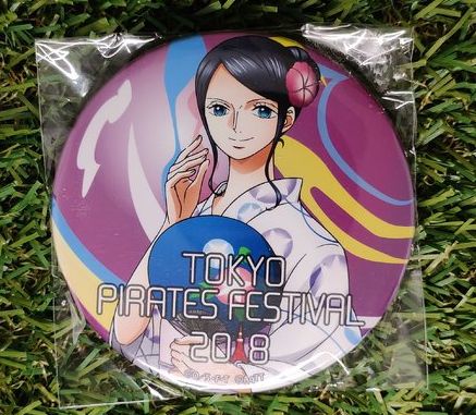 One Piece Nico Robin Tokyo Pirates Festival Button Nippon4U