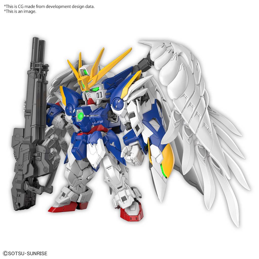 Gundam MGSD Wing Gundam Zero EW 14 cm Bausatz
