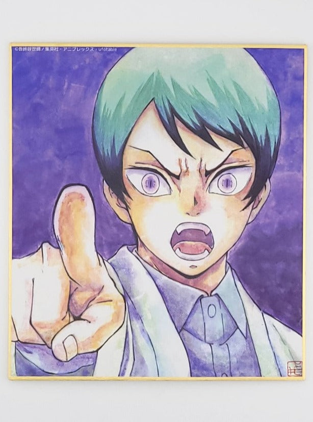 Demon Slayer Yushiro Shikishi