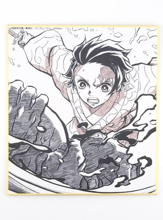 Demon Slayer Tanjiro Shikishi