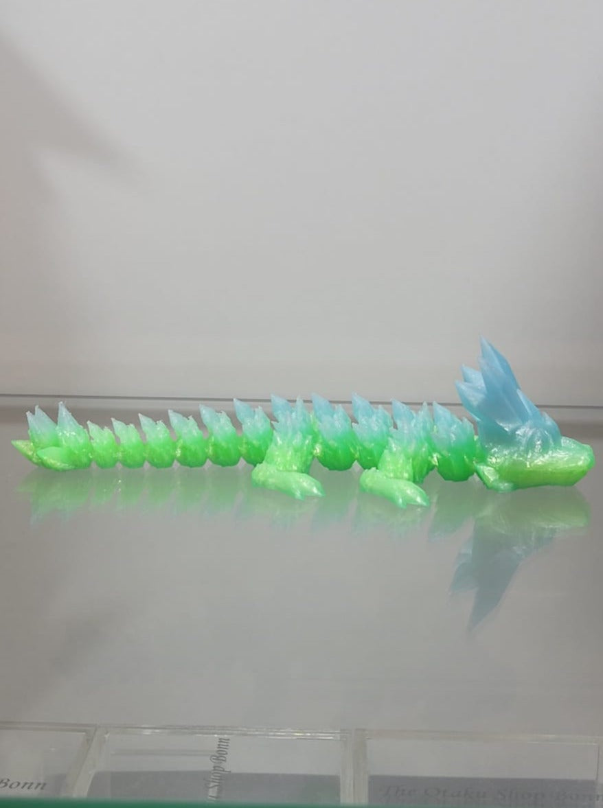 Baby Crystal Dragon 3D Druck 15cm Fidget Figur