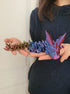 Baby Crystal Dragon 3D Druck große 30cm Fidget Figur