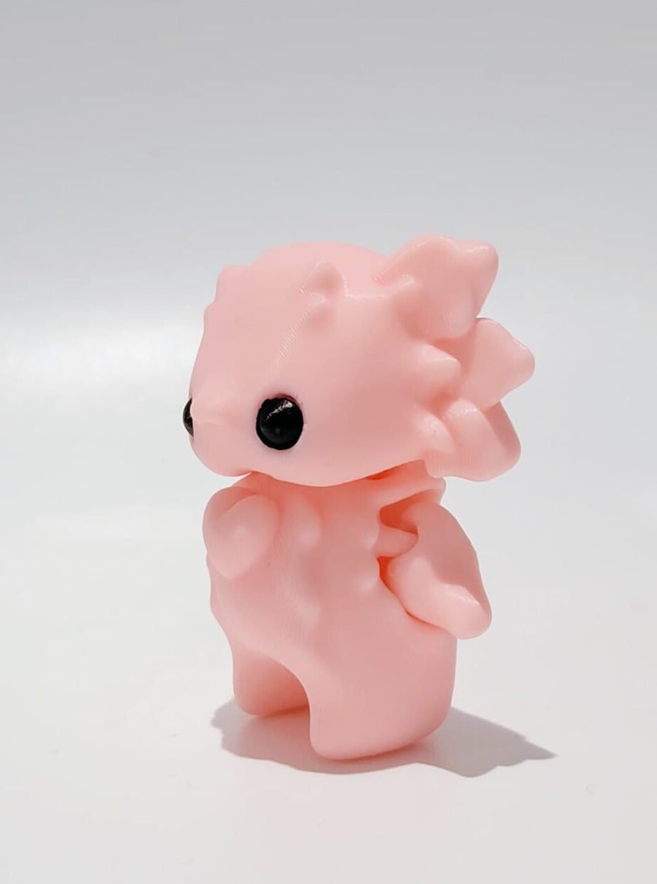 Axolotl Pixie 3D Druck 5cm Figur