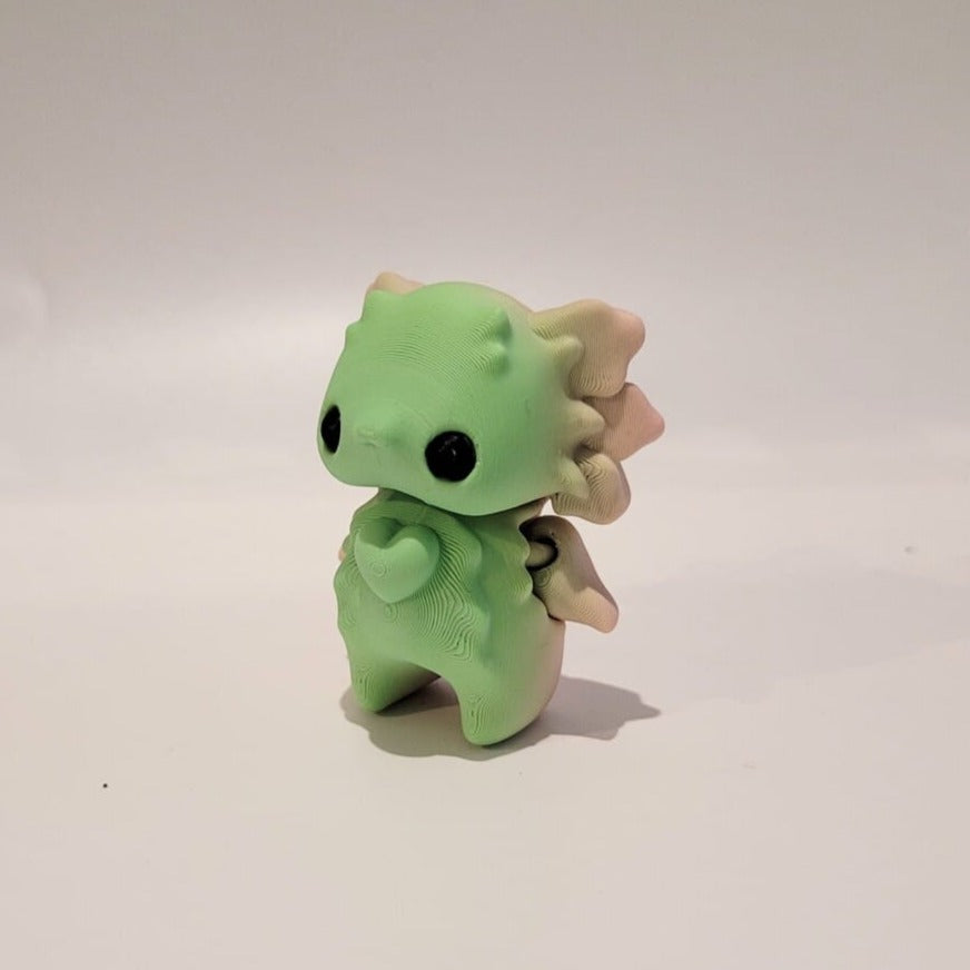 Axolotl Pixie 3D Druck 5cm Figur