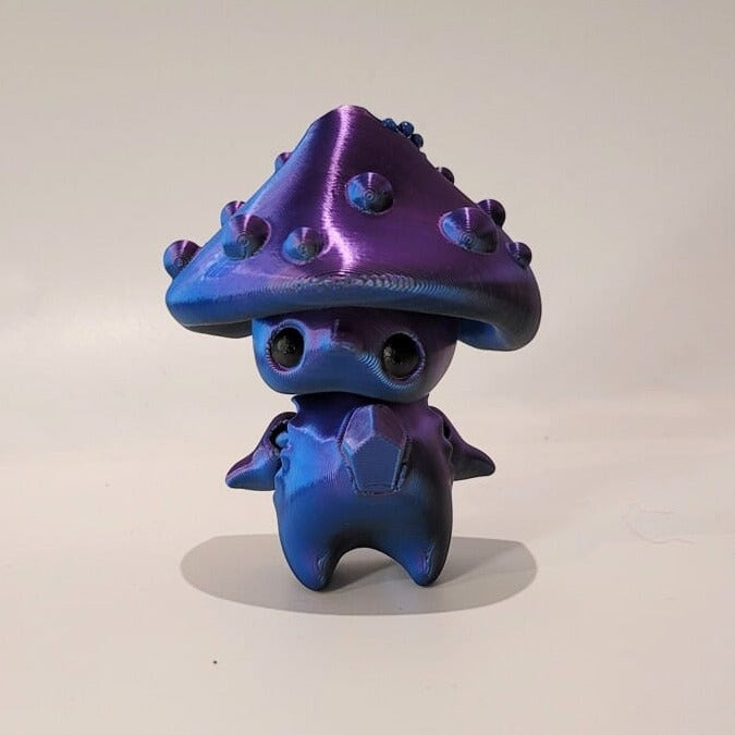Mushroom Pixie 3D Druck Fidget 7cm Figur / Anhänger