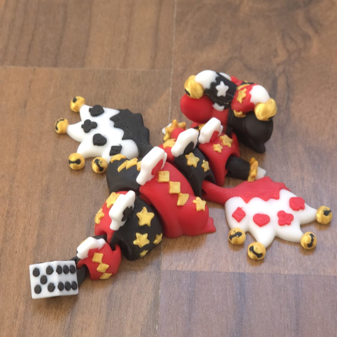 Jester Dragon 3D Druck 10 cm Figur