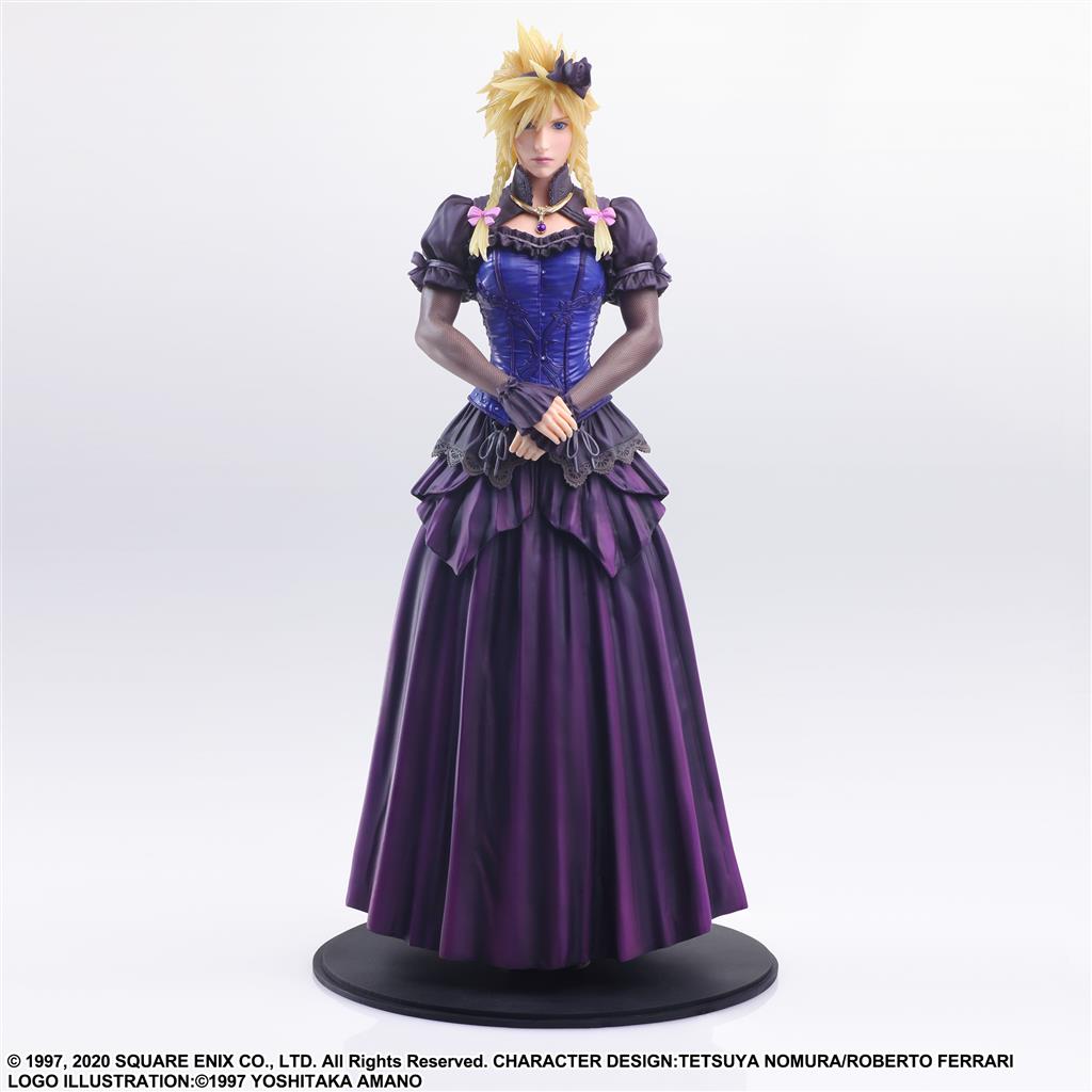 FINAL FANTASY VII REMAKE Cloud Strife Dress Ver. Static Arts 27 cm Figur