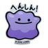 Pokemon Ditto B-Side Label Sticker