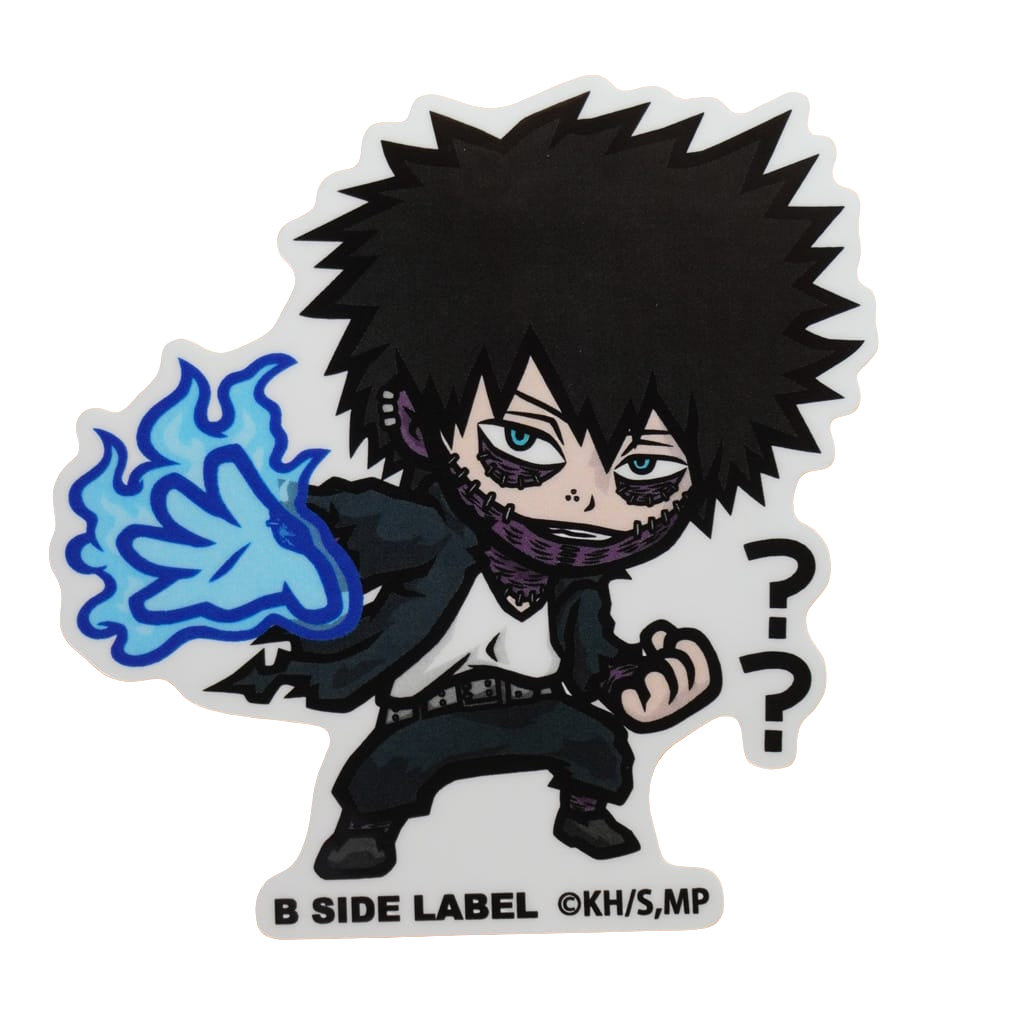 My Hero Academia Dabi B-Side Label Sticker