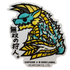 Monster Hunter Zinogre B-Side Label Sticker