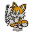 Sonic the Hedgehog Tails B-Side Label Sticker