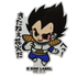 Dragon Ball Vegeta B-Side Label Sticker