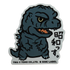 Godzilla B-Side Label Sticker