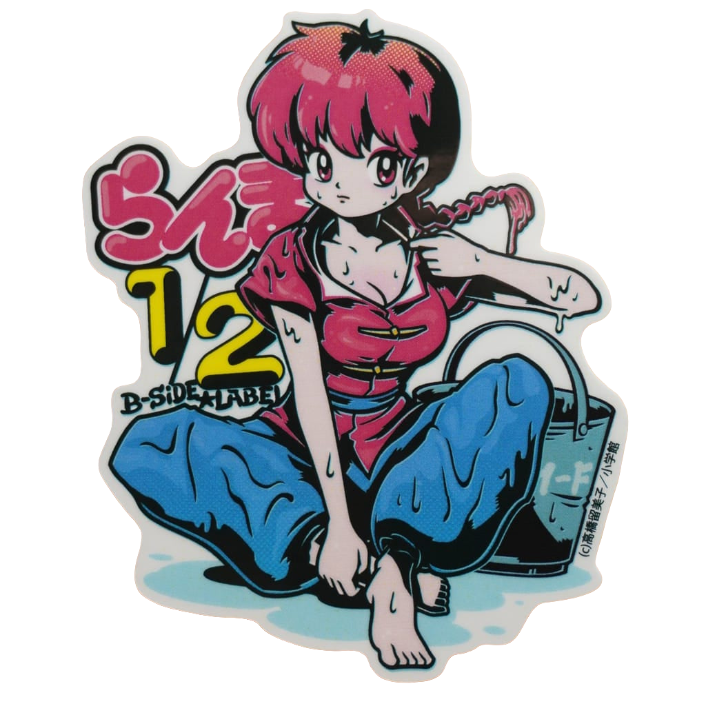 Ranma 1/2 Ranma B-Side Label Sticker