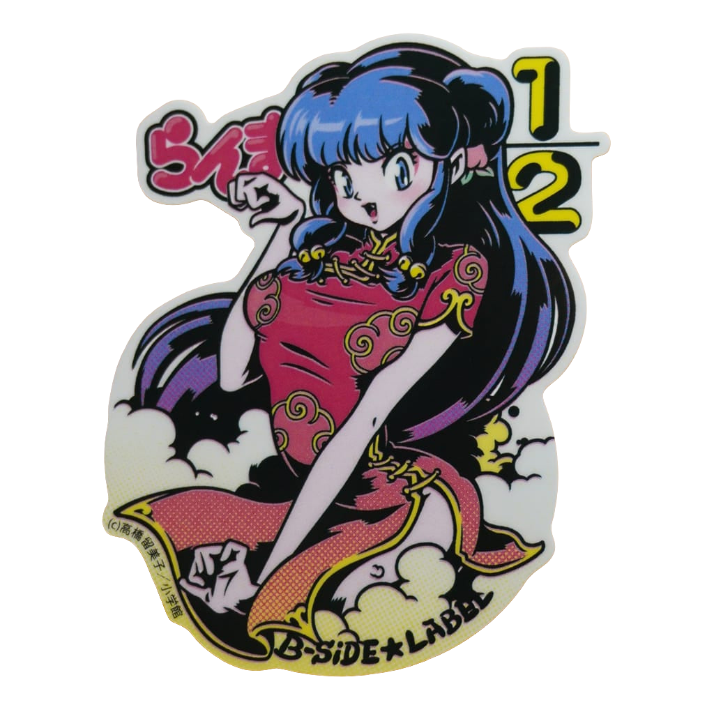 Ranma 1/2 Shampoo B-Side Label Sticker