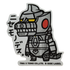 Godzilla Mechagodzilla B-Side Label Sticker