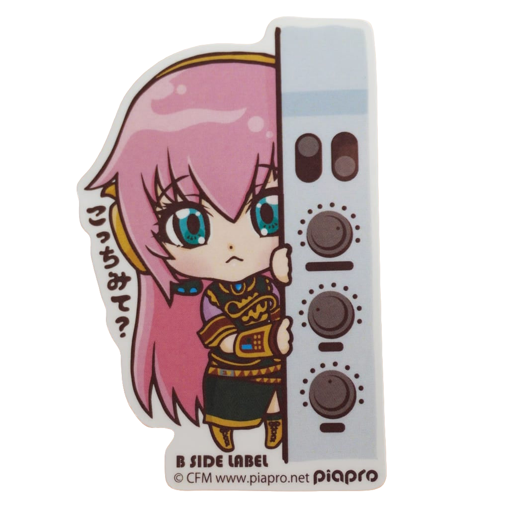 Hatsune Miku Vocaloid Luka B-Side Label Sticker