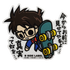 Detektiv Conan Edogawa B-Side Label Sticker
