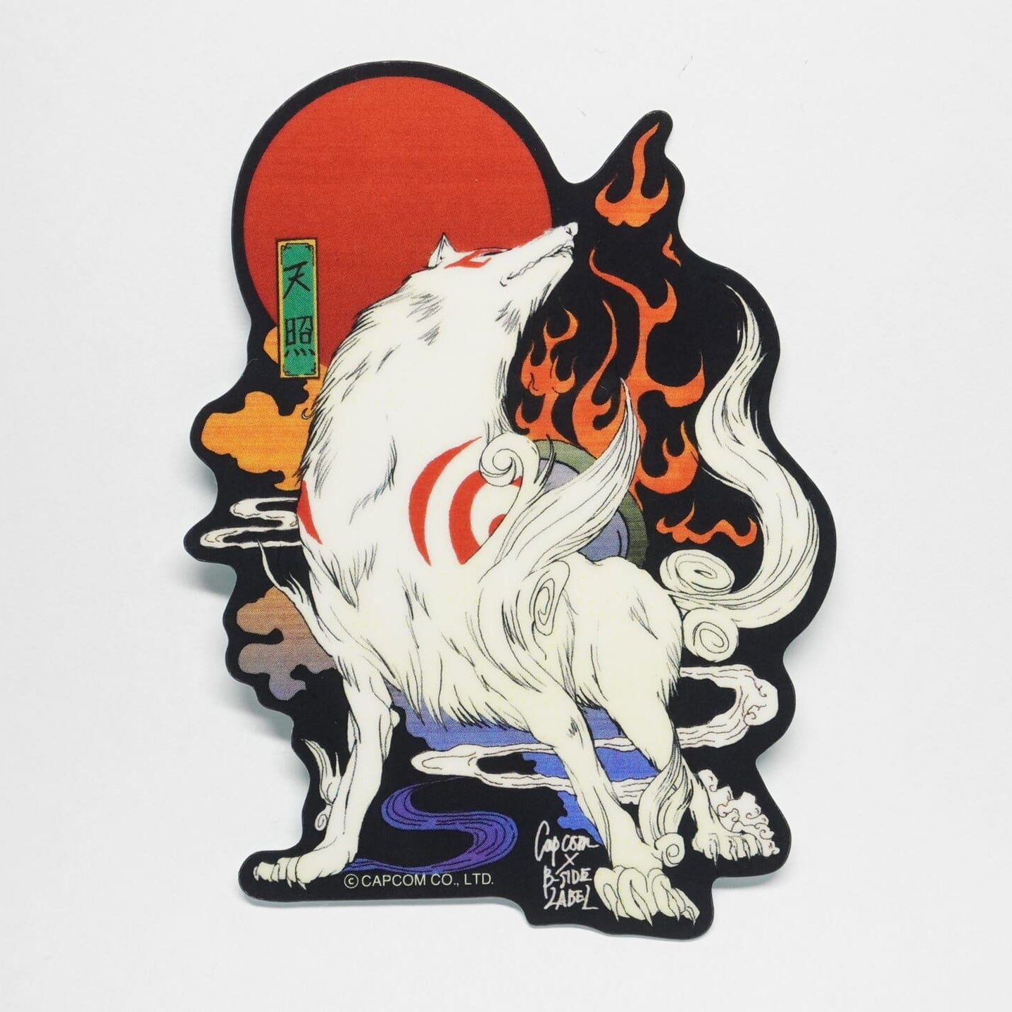 Okami B-Side Label Sticker