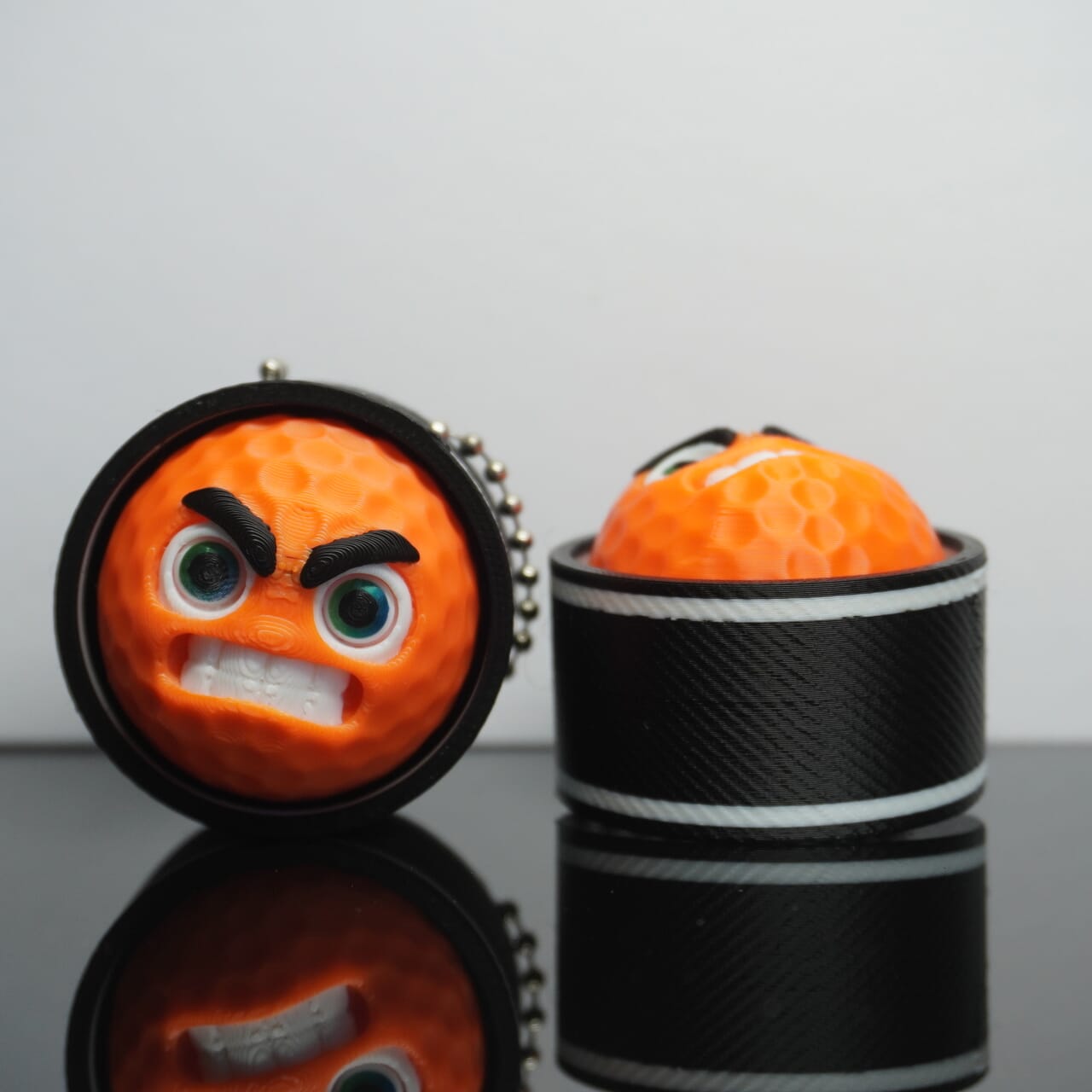 WEDGE WRECKER Clicker 3D Druck Anhänger
