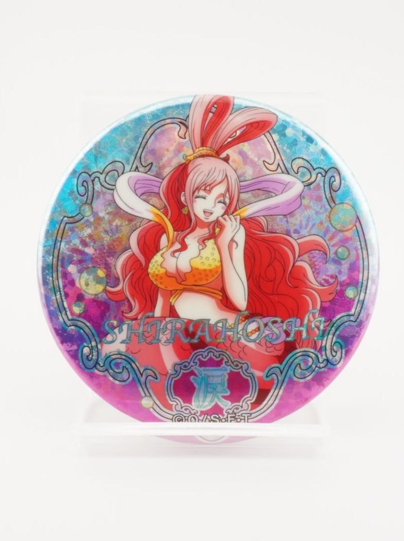 One Piece Shirahoshi Glitzer Button