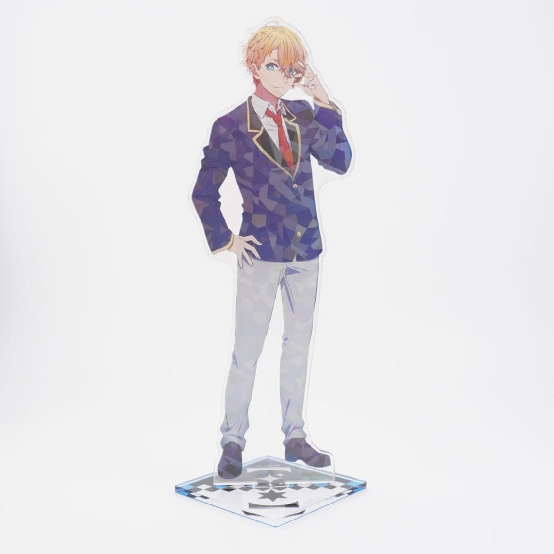 Oshi no Ko Aqua großer Glitzer 19cm Aufsteller