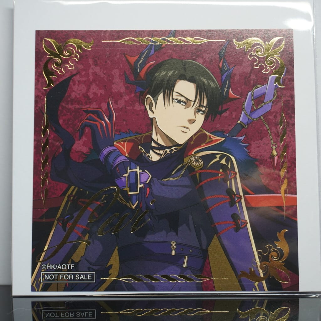Attack on Titan "Levi" 9 cm Bonus Mini Art Print