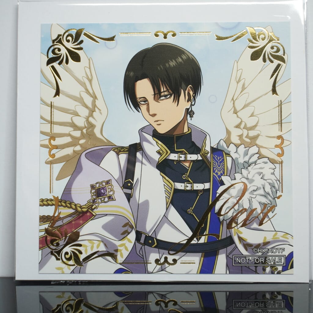 Attack on Titan "Levi" 9 cm Bonus Mini Art Print