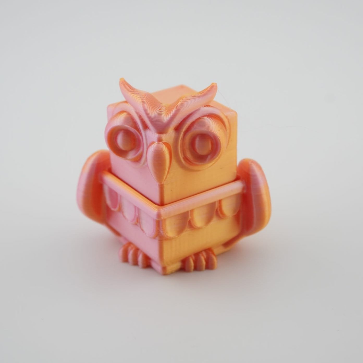 Tiny Owl Clicker 3D Druck 4cm Fidget Toy