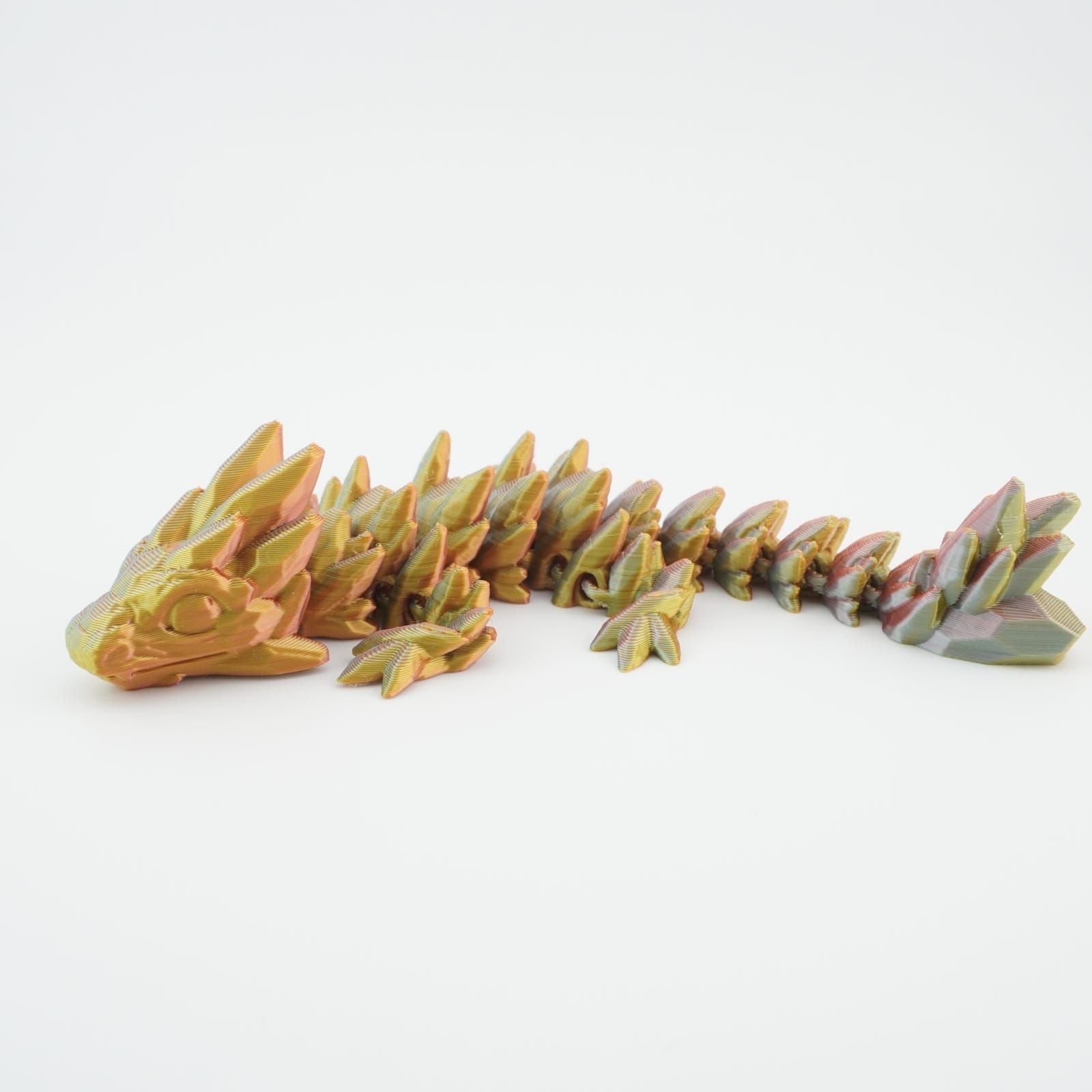 Baby Gem Dragon 3D Druck 15cm Fidget Figur (Farbauswahl)