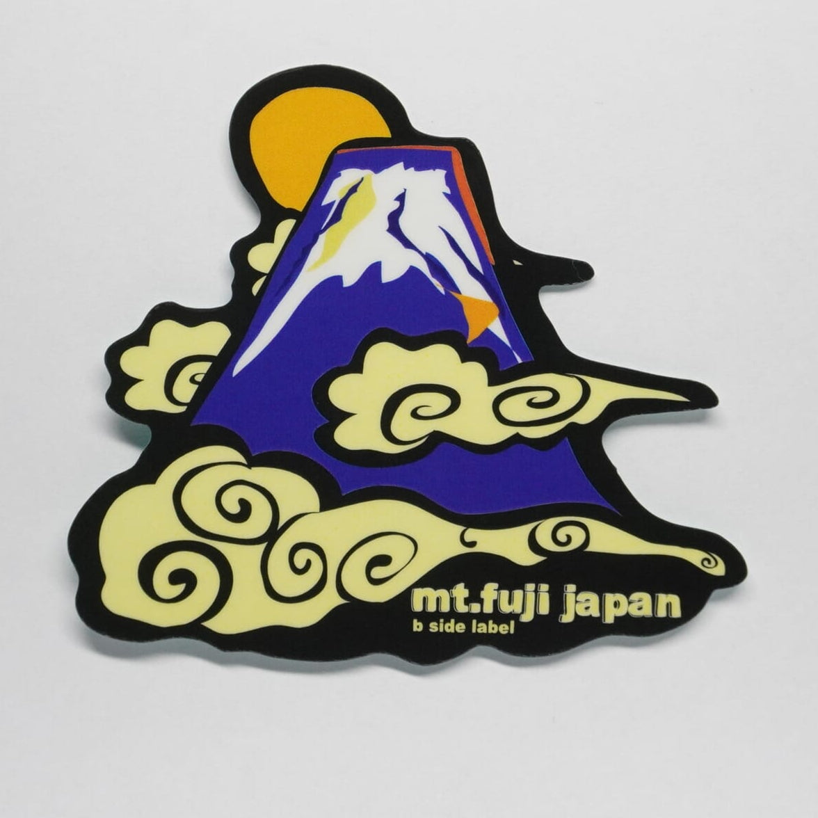 Japan Mount Fuji B-Side Label Sticker