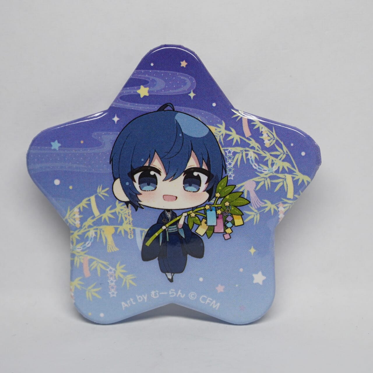 Hatsune Miku Vocaloid ' Kaito ' 50 mm Button