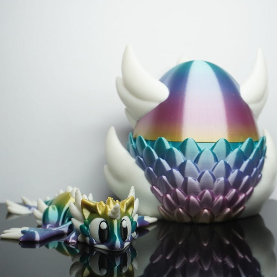 Celestial Dragon 3D Druck 10 cm Figur
