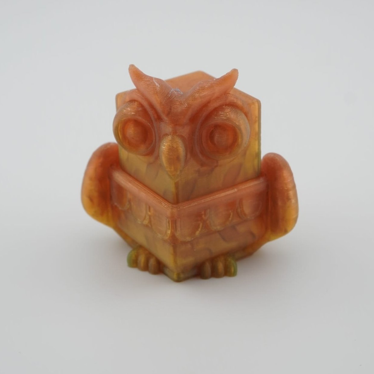 Tiny Owl Clicker 3D Druck 4cm Fidget Toy