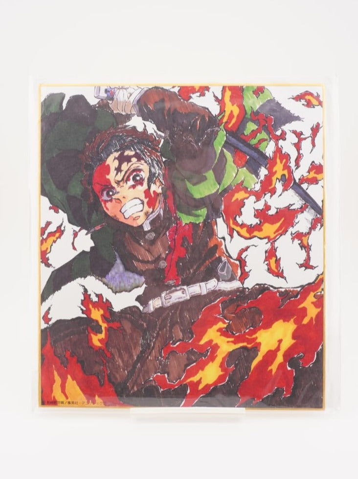 Demon Slayer Tanjiro 16cm Shikishi