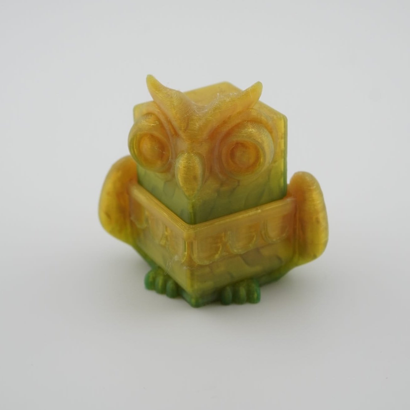 Tiny Owl Clicker 3D Druck 4cm Fidget Toy