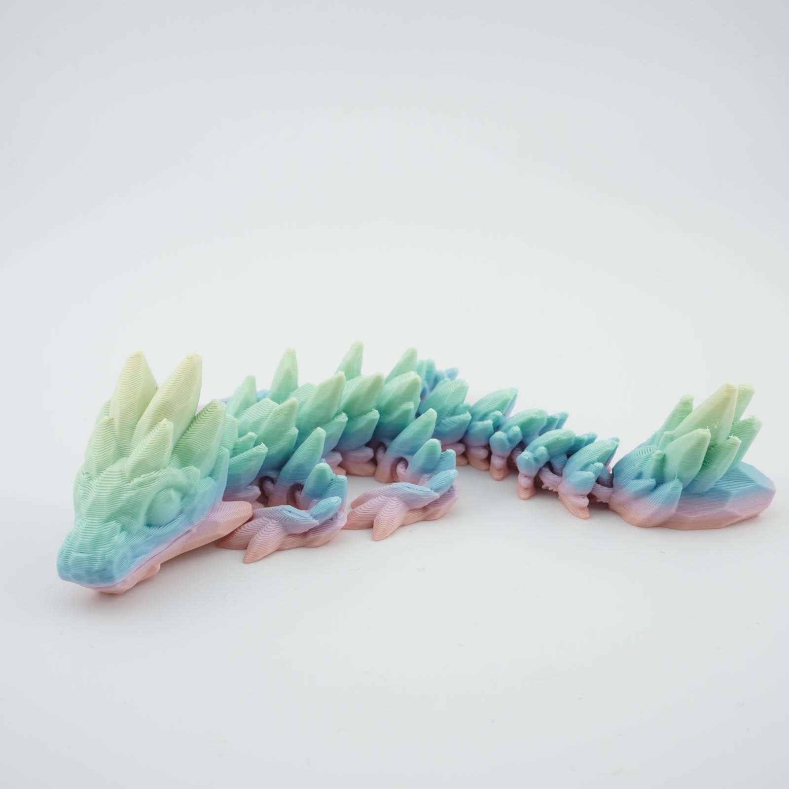 Baby Gem Dragon 3D Druck 15cm Fidget Figur (Farbauswahl)