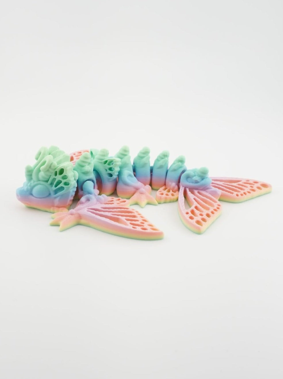 Butterfly Wyvern Dragon 3D Druck Fidget 14cm Figur