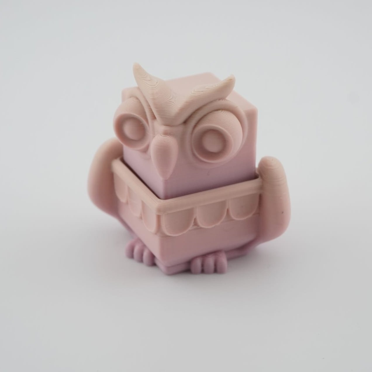 Tiny Owl Clicker 3D Druck 4cm Fidget Toy