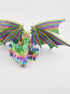 Baby Wolf Dragon mit Flügeln 3D Druck große 27cm Fidget Figur