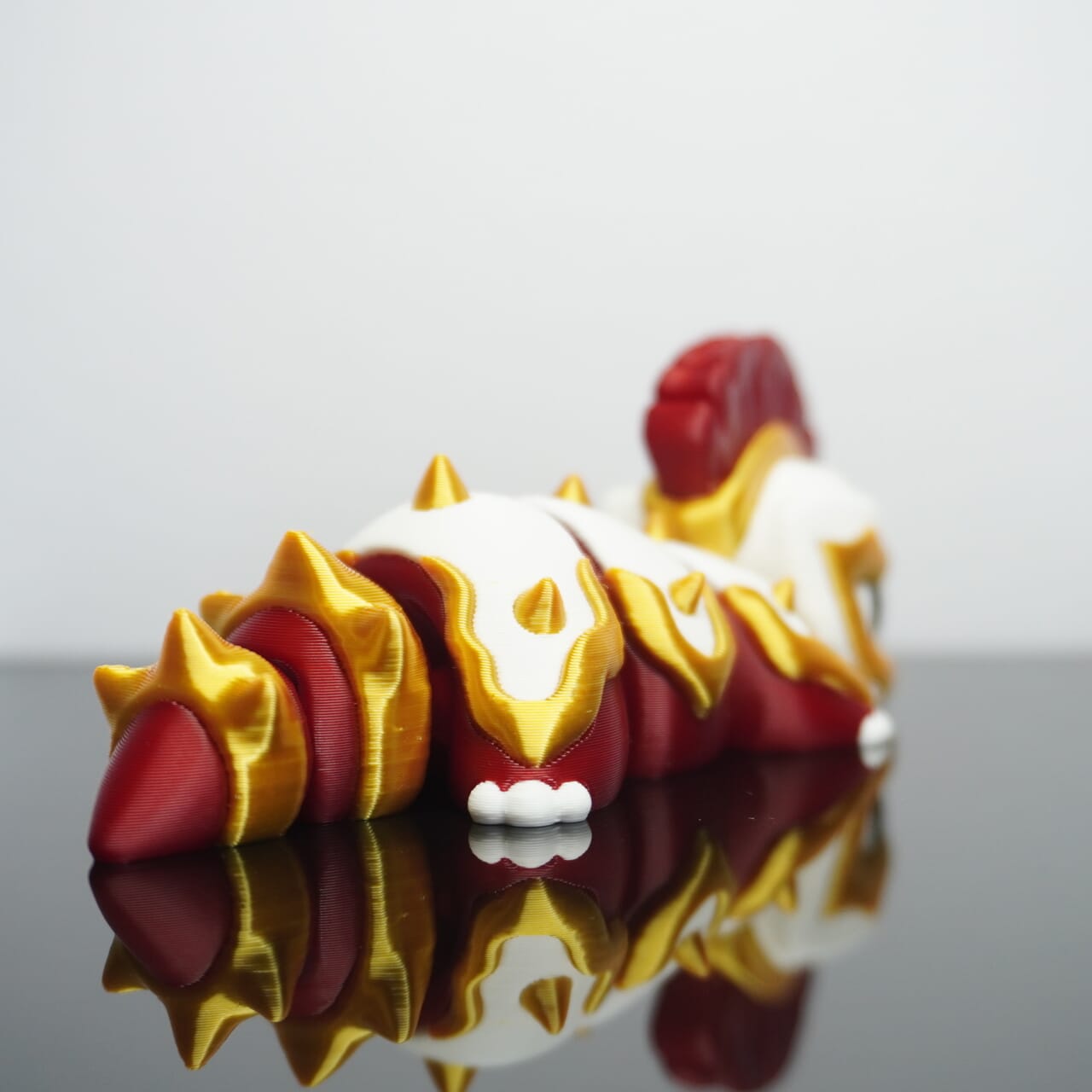 Odie the Spartan Chonk 3D Druck 10 cm Figur