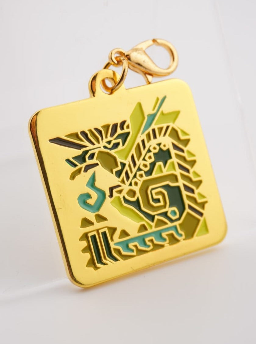 Monster Hunter Zinogre Metall Anhänger