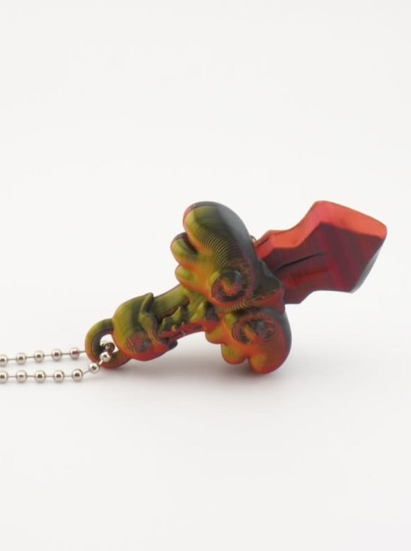 Chibi Sword 3D Druck Anhänger