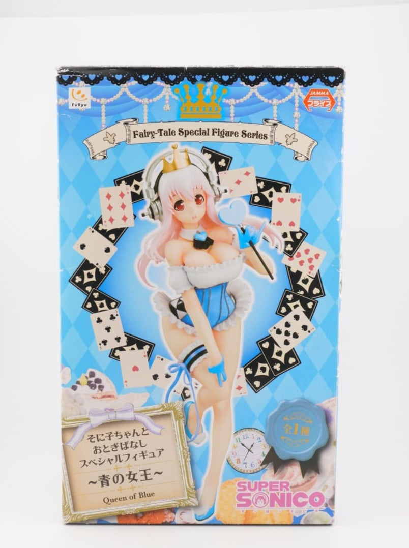 Super Sonico Fairy-Tale Special Queen of Blue 20cm Figur