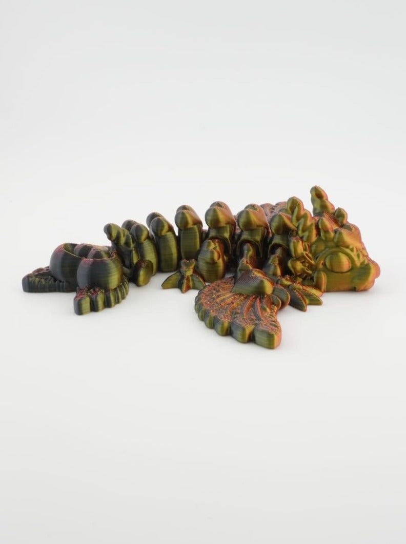 Heart Wyvern Dragon 3D Druck Fidget 13,5cm Figur